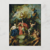 Louis XIV Crowned by Glory, c.1686 Briefkaart (Voorkant)