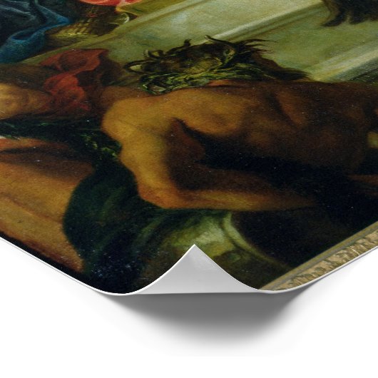 Louis XIV Crowned by Glory, c.1686 Poster (Hoek)