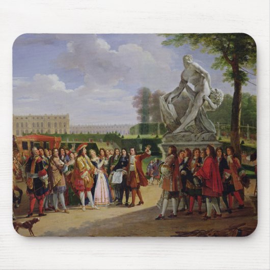 Louis XIV Dedicterend Puget's Milo van Muismat (Voorkant)
