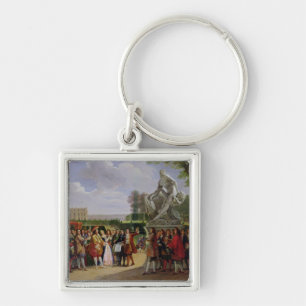 Louis XIV Dedicterend Puget's Milo van Sleutelhanger