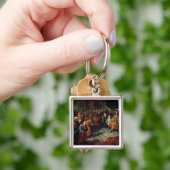 Louis XIV, die de Perzische ambassadeur ontvangt Sleutelhanger (Hand)