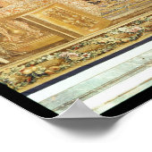 Louis XIV die het Papal Legate ontvangt Poster (Hoek)