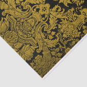 Louis XIV Golden Damask Tissuepapier (Detail)