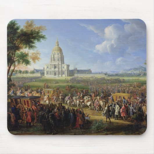 Louis XIV his Entourage Visiting Les Invalides Muismat (Voorkant)