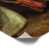 Louis XIV Houdt een Plan van de Maison Royale Poster (Hoek)