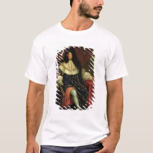 Louis XIV Houdt een Plan van de Maison Royale T-shirt