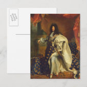 Louis XIV in Royal Costume, 1701 Briefkaart (Voorkant / Achterkant)