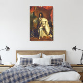 Louis XIV in Royal Costume, 1701 Canvas Afdruk (Insitu (Slaapkamer))