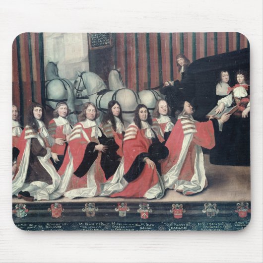 Louis XIV, ontvangen door de sheriffs in Toulouse Muismat (Voorkant)