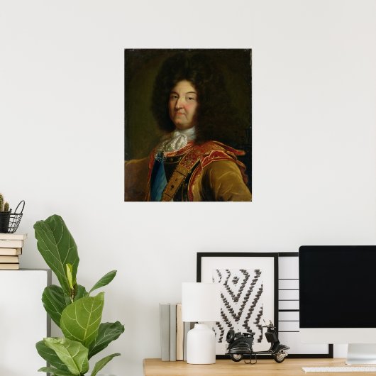 Louis XIV Poster (Thuiskantoor)