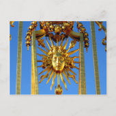 louis xiv sun king briefkaart (Voorkant)