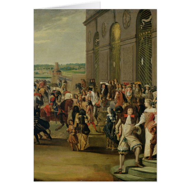 Louis XIV voor de Grotto van Thetis (Voorkant)