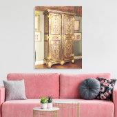 Louis XIV Wardrobe, c.1680-90 Canvas Afdruk (Insitu (Woonkamer))
