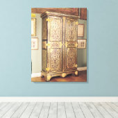 Louis XIV Wardrobe, c.1680-90 Canvas Afdruk (Insitu (Houten vloer))