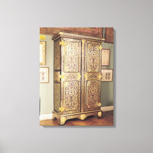 Louis XIV Wardrobe, c.1680-90 Canvas Afdruk (Voorkant)