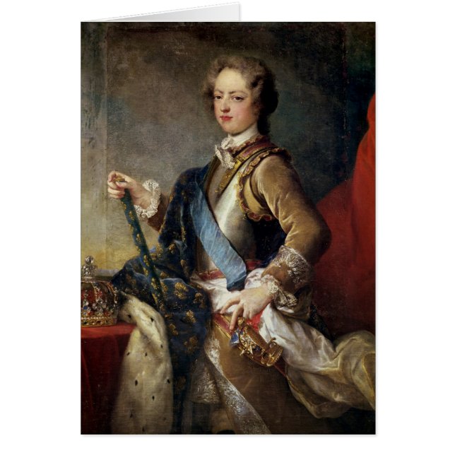 Louis XV 15 jaar, na 1725 (Voorkant)