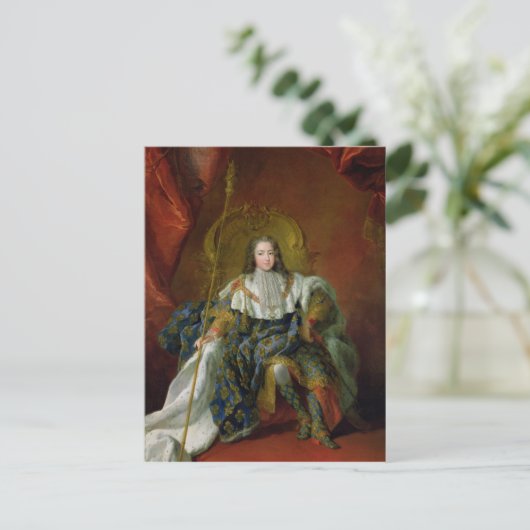 Louis XV 1723 Briefkaart (Staand voorkant)