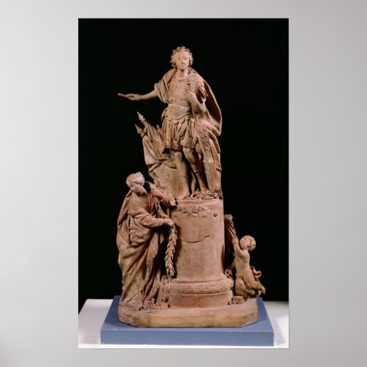 Louis XV als Romeinse keizer Poster (Voorkant)