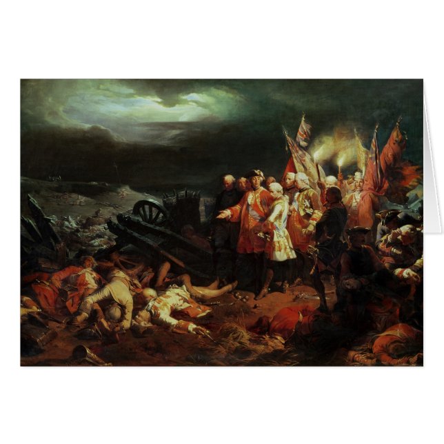 Louis XV Bezoek het slagveld (Voorkant Horizontaal)