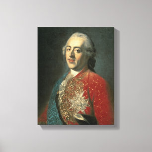 Louis XV Canvas Afdruk