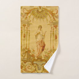 Louis XV Floral Calliope Muse Bad Handdoek