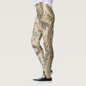 Louis XV Floral-Leggings Leggings (Links)