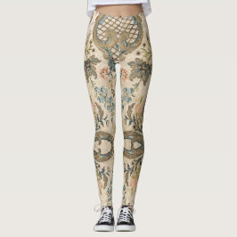 Louis XV Floral-Leggings Leggings