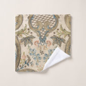 Louis XV Floral Print Elegant Bath Towels Bad Handdoek (Wasdoekje)