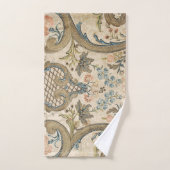 Louis XV Floral Print Elegant Bath Towels Bad Handdoek (Handdoek)