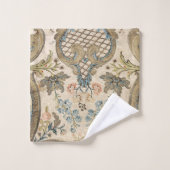Louis XV Floral Print Elegant Bath Towels Bad Handdoek (Wasdoekje)