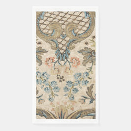 Louis XV Floral Print Gastenhanddoek Servet