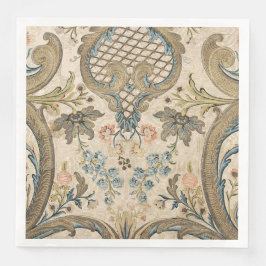 Louis XV Floral Print Napkin Servet