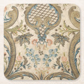 Louis XV Floral Print Onderzetters (Voorkant)