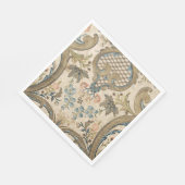 Louis XV Floral Print Standard Luncheon Napkin Servet (Hoek)