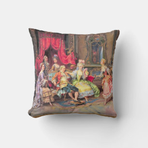 Louis XV French Colorful Motif Kussen