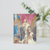 Louis XV in Coronation Robes Briefkaart (Staand voorkant)