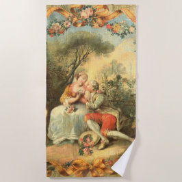 Louis XV Paar Strandlaken