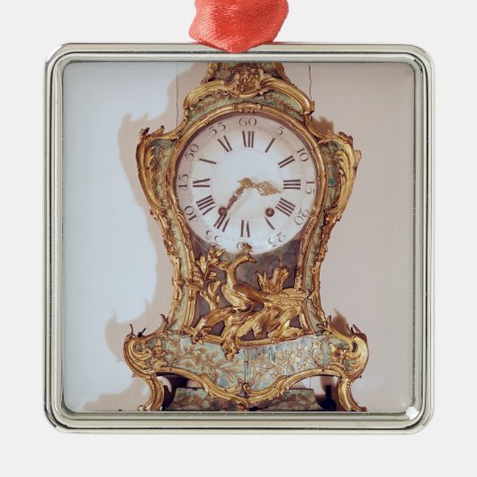 Louis XV-stijl kartelklok Metalen Ornament (Voorkant)