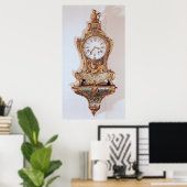 Louis XV-stijl kartelklok Poster (Thuiskantoor)