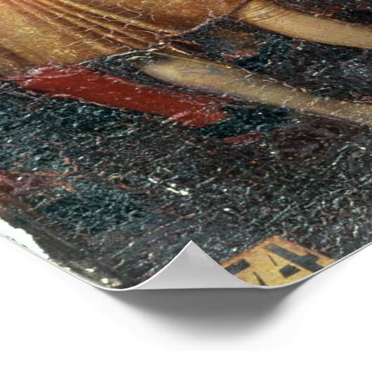 Louis XV Visiting Peter I Poster (Hoek)