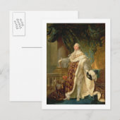 Louis XVI (1754-93) (olie op doek) Briefkaart (Voorkant / Achterkant)