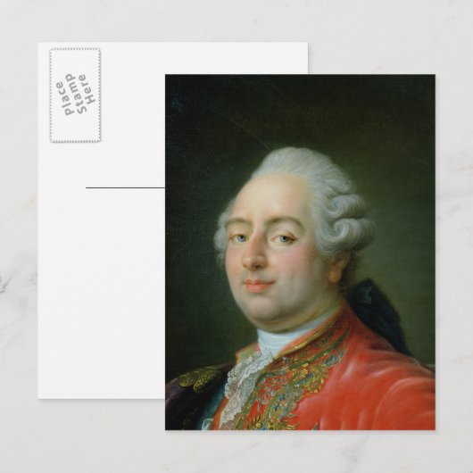 Louis XVI 1786 Briefkaart (Voorkant / Achterkant)
