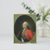 Louis XVI 1786 Briefkaart (Staand voorkant)