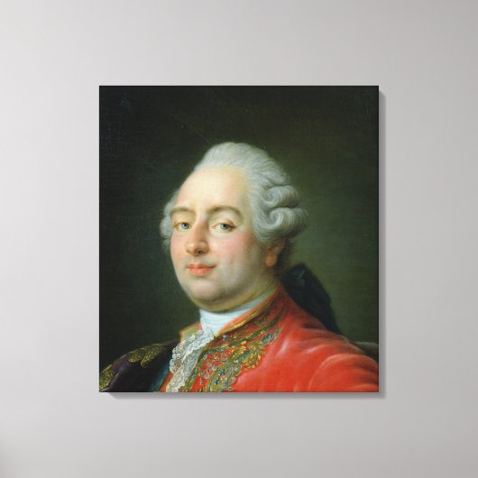 Louis XVI 1786 Canvas Afdruk (Voorkant)