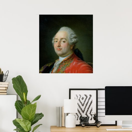 Louis XVI 1786 Poster (Thuiskantoor)