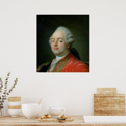 Louis XVI 1786 Poster (Keuken)