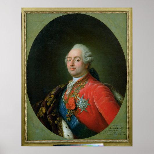 Louis XVI 1786 Poster (Voorkant)