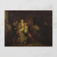 Louis XVI Bidding Farewell aan zijn familie