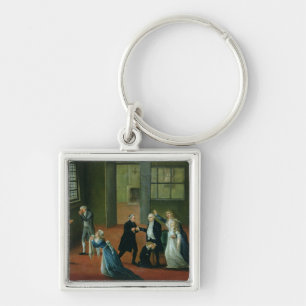Louis XVI Bidding Farewell aan zijn familie Sleutelhanger