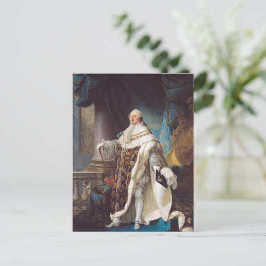 Louis XVI Briefkaart (Staand voorkant)